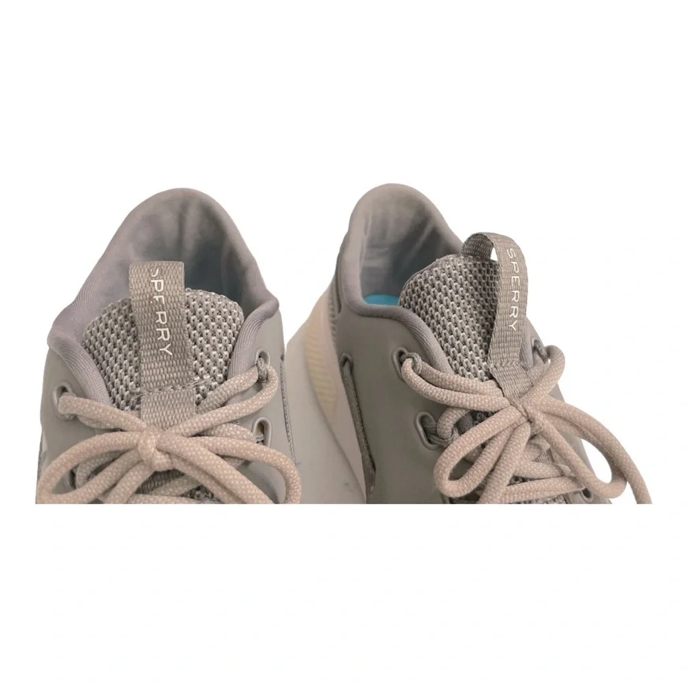 Sperry Boating Gray Shoe Sneaker 7 Seas 3-Eye Men's #60687 Size 8.5 M